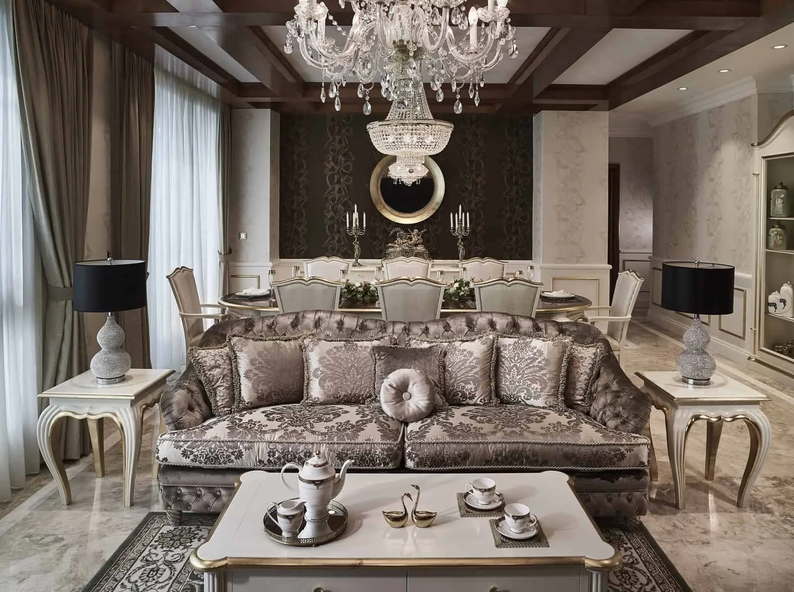 Không gian nội thất phong cách Elegant của dự án