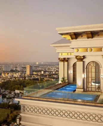 Phối cảnh minh họa Penthouse